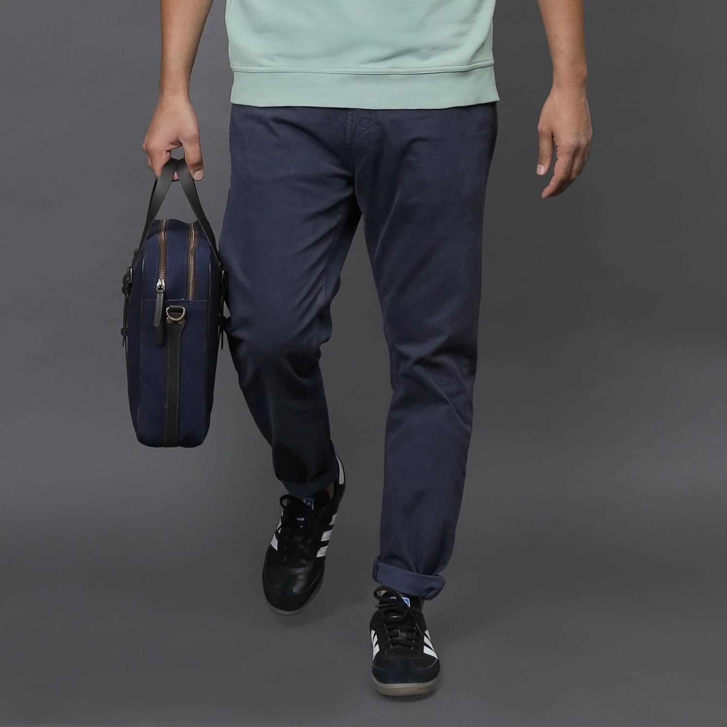 Miami Canvas Briefcase 11 Miami Canvas Briefcase - Image 9