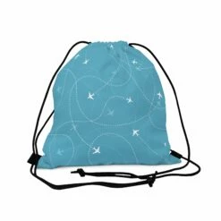 LFO - Luggage Factory - Planes Trails - Outdoor Drawstring Bag -LUGGAGE FACTORY Sales 12415665224042347458 2048