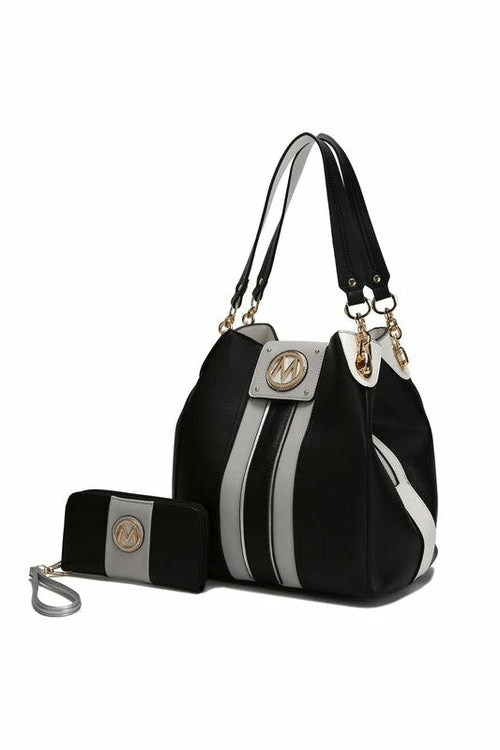 MKF Mirtha Hobo Handbag With Wallet Women By Mia K 11 MKF Mirtha Hobo Handbag With Wallet Women By Mia K - Image 9