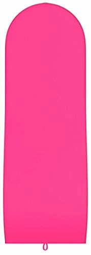 Gusseted Gown Garment Bag For Women’s Prom And Bridal Wedding Dresses - Travel Folding Loop, ID Window-72” X 24” With 10” Tapered Gusset - Fuchsia / White - By Your Bags 8 Gusseted Gown Garment Bag For Women’s Prom And Bridal Wedding Dresses - Travel Folding Loop, ID Window-72” X 24” With 10” Tapered Gusset - Fuchsia / White - By Your Bags - Image 6
