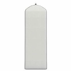 Wedding Gown Gusseted Garment Bag - 20" Gusset For Large Bridal And Prom Dresses With Boxed Bottom - ID Window - 72" X 24" - White And Grey - Monster Bag Collection By Your Bags -LUGGAGE FACTORY Sales 318OMpzxuqL
