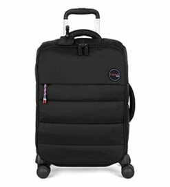 Lipault - Snowflake Carry-On Cabin Size Suitcase Spinner Luggage For Women - Black