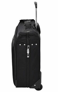 London Fog Knightsbridge 44" Wheeled Garment Bag, Black -LUGGAGE FACTORY Sales 31c98unqTLL 3c14e804 7e84 4b36 a995 1ec5df790fb9