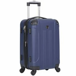 Travelers Club Chicago II Expandable Spinner Carry-On Luggage, Cobalt Blue, 20-Inch -LUGGAGE FACTORY Sales 31oqmvyvJAL