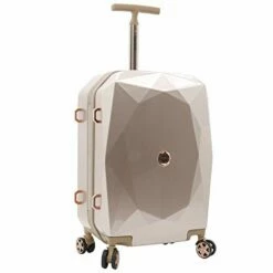 Kensie Women's 3D Gemstone TSA Lock Hardside Spinner Luggage, Rose Gold, 20-Inch Carry-On 16 Kensie Women's 3D Gemstone TSA Lock Hardside Spinner Luggage, Rose Gold, 20-Inch Carry-On -LUGGAGE FACTORY Sales 31vk8GIVpxL