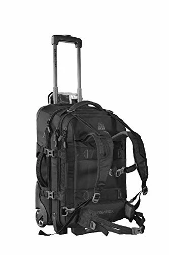 Granite Gear Cross Trek 2 Wheeled Carry-On Duffel - Black/Flint 22" 5 Granite Gear Cross Trek 2 Wheeled Carry-On Duffel - Black/Flint 22" - Image 3