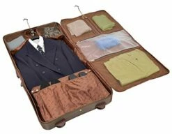 London Fog Kensington Ii 44" Wheeled Garment Bag, Bronze -LUGGAGE FACTORY Sales 4148mmbm64L
