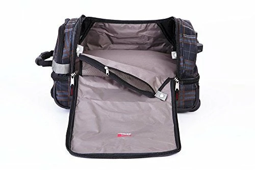 Athalon Luggage Carryon Equipment Wheeled Duffel Bag, Black, One Size 5 Athalon Luggage Carryon Equipment Wheeled Duffel Bag, Black, One Size - Image 3