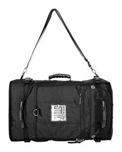 American Stoic Carry On Bag Black - 50L TSA Approved Weekender Bag – Convertible From 19” Laptop Backpack To Carryon Duffel Bag – 22x14x9 (43 Linear) Inches -LUGGAGE FACTORY Sales 417AQyc53gL