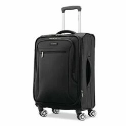 Samsonite Ascella X Softside Expandable Luggage With Spinner Wheels, Black, Carry-On 20-Inch