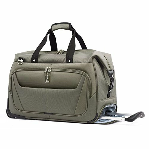 Travelpro Luggage Maxlite 5 20" Lightweight Carry-On Rolling Duffel Suitcase, Slate Green One Size 3 Travelpro Luggage Maxlite 5 20" Lightweight Carry-On Rolling Duffel Suitcase, Slate Green One Size