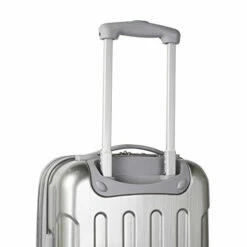 Travelers Club Polaris Hardside Metallic Spinner Luggage, Silver, Carry-On 20-Inch -LUGGAGE FACTORY Sales 41ByV xYN3L