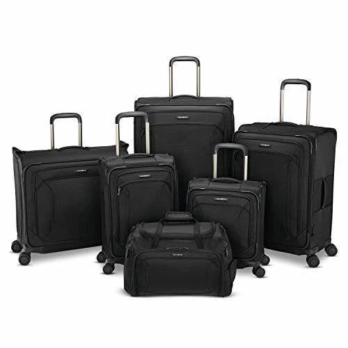 Samsonite Lineate Duet Wheeled Garment Bag, Obsidian Black 10 Samsonite Lineate Duet Wheeled Garment Bag, Obsidian Black - Image 8