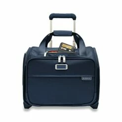 Briggs & Riley 2-Wheel Cabin Bag, Navy -LUGGAGE FACTORY Sales 41CjwH2adkL
