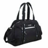 Fuel Sport Carryall Duffel For Gym, Travel Or Weekend Gateway, Black With White Zippers 1 Fuel Sport Carryall Duffel For Gym, Travel Or Weekend Gateway, Black With White Zippers -LUGGAGE FACTORY Sales 41D3c0f7SKL