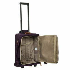 Bric's X-Bag/x-Travel 2.0 21 Inch Carry-on Rolling Duffle Duffel, Violet One Size -LUGGAGE FACTORY Sales 41DmPKTaJzL