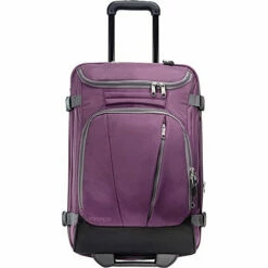 EBags TLS Mother Lode Mini 21" Wheeled Duffel Bag Luggage - Carry-On - (Eggplant) 9 EBags TLS Mother Lode Mini 21" Wheeled Duffel Bag Luggage - Carry-On - (Eggplant) -LUGGAGE FACTORY Sales 41EU0PcsC5L