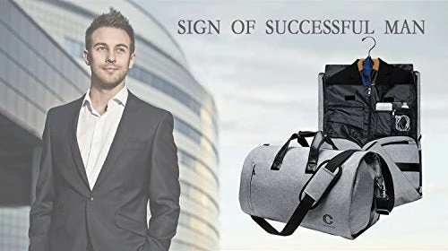 Crospack 45L Suit Garment Bag Shoulder Strap Duffle Travel Foldable Flight Bag 11 Crospack 45L Suit Garment Bag Shoulder Strap Duffle Travel Foldable Flight Bag - Image 9
