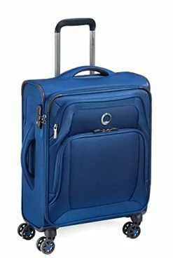 Delsey Unisex_Adult Optimax Lite Slim Cabin Trolley Case With 4 Double Wheels 55 Cm, Blue, One Size 7 Delsey Unisex_Adult Optimax Lite Slim Cabin Trolley Case With 4 Double Wheels 55 Cm, Blue, One Size -LUGGAGE FACTORY Sales 41OjIRvVHRL