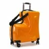 LYNICESHOP 20" Kids Suitcase Luggage Kids Ride On Suitcase Children Travel Suitcase With Sturdy Spinner Wheels, Good Idea For Kids School Suitcase Increase Travel Fun—Orange -LUGGAGE FACTORY Sales 41OvaMlQxJS