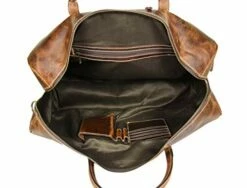 Leather Castle Genuine Vintage Men’s Duffel Sports Gym, Travel, Carry-on Luggage Bag, Light Brown 16 Leather Castle Genuine Vintage Men’s Duffel Sports Gym, Travel, Carry-on Luggage Bag, Light Brown -LUGGAGE FACTORY Sales 41PF 0p5BL