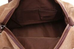 Berchirly Travel Canvas Handbag Tote Duffel Bag Carry On Bags Weekender Overnight Bag -LUGGAGE FACTORY Sales 41RhJlkoNCL