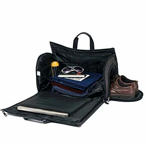 Garment Bag Duffel Luggage Oversized Waterproof,Suit/Blazer Bags/Carry-Garment/Travel/Weekend (Black) ¡ 7 Garment Bag Duffel Luggage Oversized Waterproof,Suit/Blazer Bags/Carry-Garment/Travel/Weekend (Black) ¡ - Image 5
