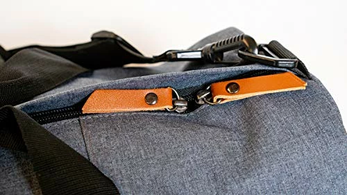 Well Traveled Canvas Duffel Bag - Carry On Bag, Weekender Bag, And Overnight Bag For Travel 7 Well Traveled Canvas Duffel Bag - Carry On Bag, Weekender Bag, And Overnight Bag For Travel - Image 5