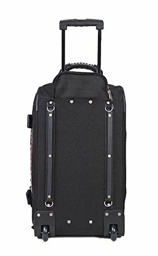Harley Davidson Harley-Davidson 21 Inch Carry-On Duffel, Lightweight Wheeled Bag 99622-RUST/BLK 7 Harley Davidson Harley-Davidson 21 Inch Carry-On Duffel, Lightweight Wheeled Bag 99622-RUST/BLK - Image 5