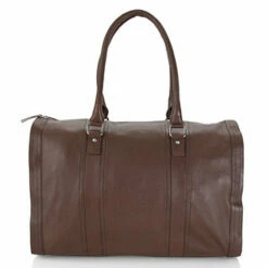 HADAKI Genuine Leather Duffel Carry On Hand Bag Cognac Brown -LUGGAGE FACTORY Sales 41TmtSV4CfL ab9e8c5b b677 452b b54a ef8c740e5c38