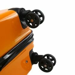LYNICESHOP 20" Kids Suitcase Luggage Kids Ride On Suitcase Children Travel Suitcase With Sturdy Spinner Wheels, Good Idea For Kids School Suitcase Increase Travel Fun—Orange -LUGGAGE FACTORY Sales 41TqdDV1YPL
