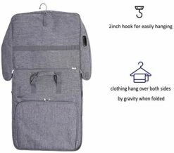 Magictodoor Anti-Gravity Carry On Garment Bag For Travel & Business 42" W/Anti-theft Tsa Lock 12 Magictodoor Anti-Gravity Carry On Garment Bag For Travel & Business 42" W/Anti-theft Tsa Lock -LUGGAGE FACTORY Sales 41U8TuLoKEL