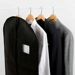 Bruce. 3 X Premium Garment Bag Incl. Shoe Bag | 39.4 X 23.6 Inches | Suit Bags For Travel And Storage | Breathable Bags For Suits, Jackets And Dresses (39.4 X 23.6 Inches - 100 Cm X 60 Cm) -LUGGAGE FACTORY Sales 41UIMK J 2BaL