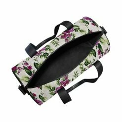 Duffel Bag Floral Pattern New Women Garment Gym Tote Bag Best Sports Bag For Boys -LUGGAGE FACTORY Sales 41UmSmfV TL