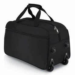Rolling Duffel Bag, Water Repellent Wheeled Duffel Carry On Luggage 20inch Black -LUGGAGE FACTORY Sales 41UtxO1qQ2L