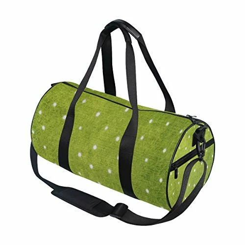 Duffel Bag Green White Pattern Women Garment Gym Tote Bag Best Sports Bag For Boys 6 Duffel Bag Green White Pattern Women Garment Gym Tote Bag Best Sports Bag For Boys - Image 4