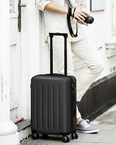 NINETYGO Carry On Luggage 22x14x9 With Spinner Wheels, 100% Polycarbonate Hardside Luggage, Carry On Suitcase With TSA Lock For Travel, Super Durability & Slim Simplistic Design (20-Inch Black) 7 NINETYGO Carry On Luggage 22x14x9 With Spinner Wheels, 100% Polycarbonate Hardside Luggage, Carry On Suitcase With TSA Lock For Travel, Super Durability & Slim Simplistic Design (20-Inch Black) - Image 5