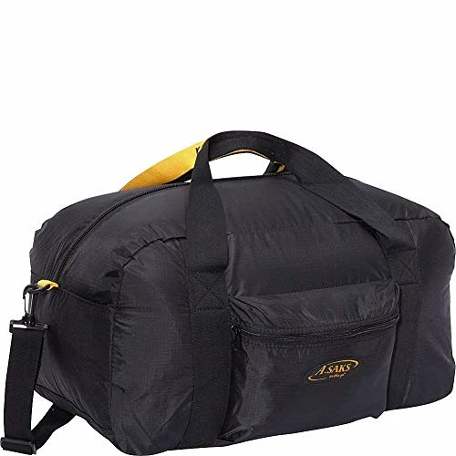 A.Saks 22in. Carry-on Nylon Duffel In Black 3 A.Saks 22in. Carry-on Nylon Duffel In Black