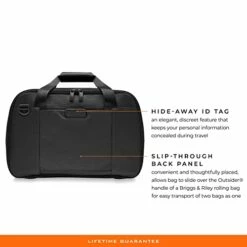 Briggs & Riley Expandable Cabin Bag, Black 28 Briggs & Riley Expandable Cabin Bag, Black -LUGGAGE FACTORY Sales 41b96kCHLiL