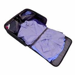Travel Select Amsterdam Business Rolling Garment Bag, Navy -LUGGAGE FACTORY Sales 41dFUcxYr4L