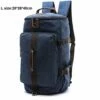 Canvas Men Luggage Bag Carry On Luggage Travel Bags Man Duffel Weekend Bag Travel Backpack,Blue L -LUGGAGE FACTORY Sales 41fY0Wh9lYL