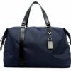 BOPAI-BO | Boston Bag Travel Tote Duffel Bag Carry On Bag Weekender Overnight Bag (Navy) -LUGGAGE FACTORY Sales 41jS3AL4zfL