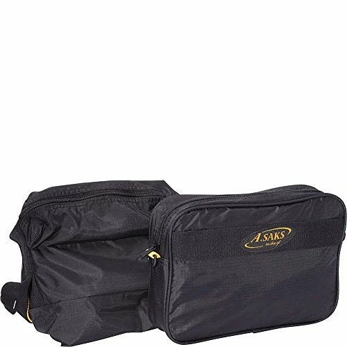 A.Saks 22in. Carry-on Nylon Duffel In Black 7 A.Saks 22in. Carry-on Nylon Duffel In Black - Image 5
