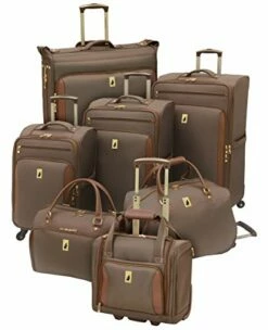 London Fog Kensington Ultra-Lightweight Collection 44inch Wheeled Garment Bag, Bronze -LUGGAGE FACTORY Sales 41jln8R6twL