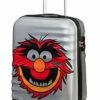 American Tourister Wavebreaker Disney - Muppets Spinner Small Hand Luggage, 55 Cm, 36 Liters, Grey (Animal Sparkle) -LUGGAGE FACTORY Sales 41jmElJg8CL