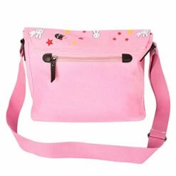 JOCHUI Canvas Anime Messenger Bag Girls Shoulder Bag Satchel School Bag Pink 11 JOCHUI Canvas Anime Messenger Bag Girls Shoulder Bag Satchel School Bag Pink -LUGGAGE FACTORY Sales 41kRoesfdYL