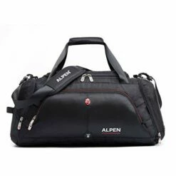 Swiss Alpen - Cervino Duffel - Water Resistant Durable 1680D Carry On Travel Duffel Bag Gym -LUGGAGE FACTORY Sales 41le9eq8x5L