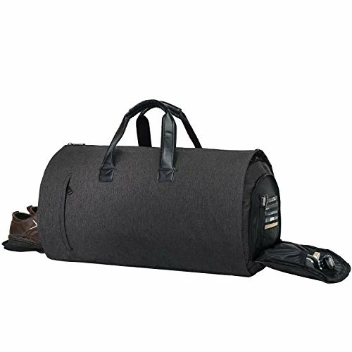 Garment Bag Duffel Luggage Oversized Waterproof,Suit/Blazer Bags/Carry-Garment/Travel/Weekend (Black) ¡ 3 Garment Bag Duffel Luggage Oversized Waterproof,Suit/Blazer Bags/Carry-Garment/Travel/Weekend (Black) ¡