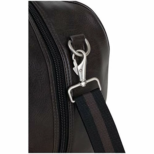 Ben Sherman 20" Travel Duffel Vegan Leather Weekender Carry-On Duffle Luggage/Gym Bag For Men & Women, Brown 9 Ben Sherman 20" Travel Duffel Vegan Leather Weekender Carry-On Duffle Luggage/Gym Bag For Men & Women, Brown - Image 7