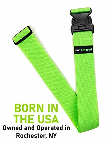 Untethered 4-Pack Luggage Straps | Belts To Keep Your Suitcase Secure While Traveling, Premium Accessory For Travel Bag Closure 5 Untethered 4-Pack Luggage Straps | Belts To Keep Your Suitcase Secure While Traveling, Premium Accessory For Travel Bag Closure - Image 3